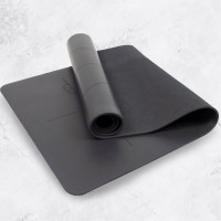 Коврик для йоги 205x70x0,6см Myga Alignment Mat XL RY1180 серый