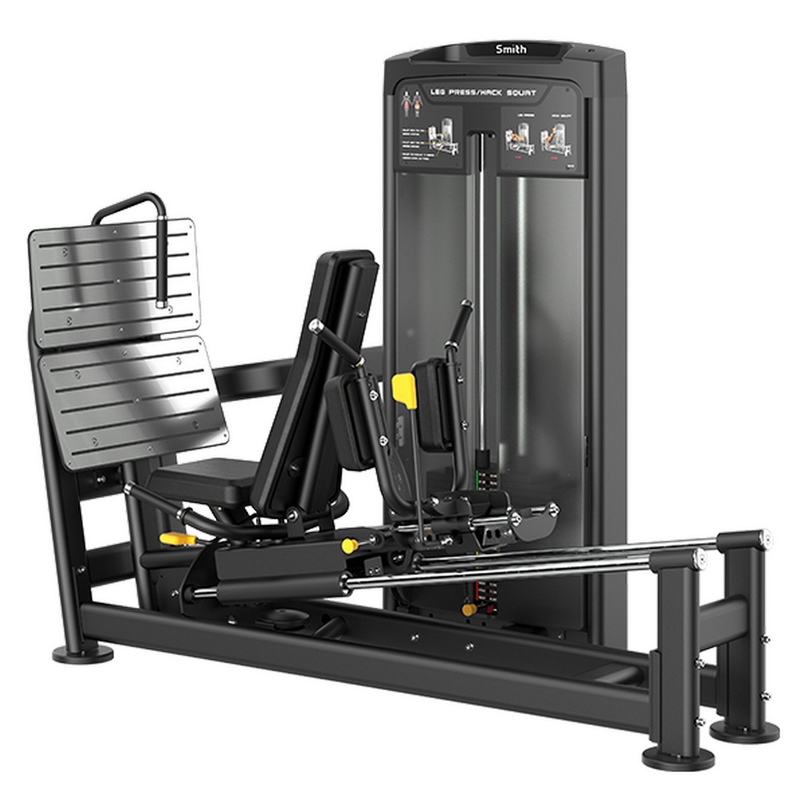 Жим ногами сидя\лежа Smith Fitness RE8016 стек 147,5кг 1600_1600