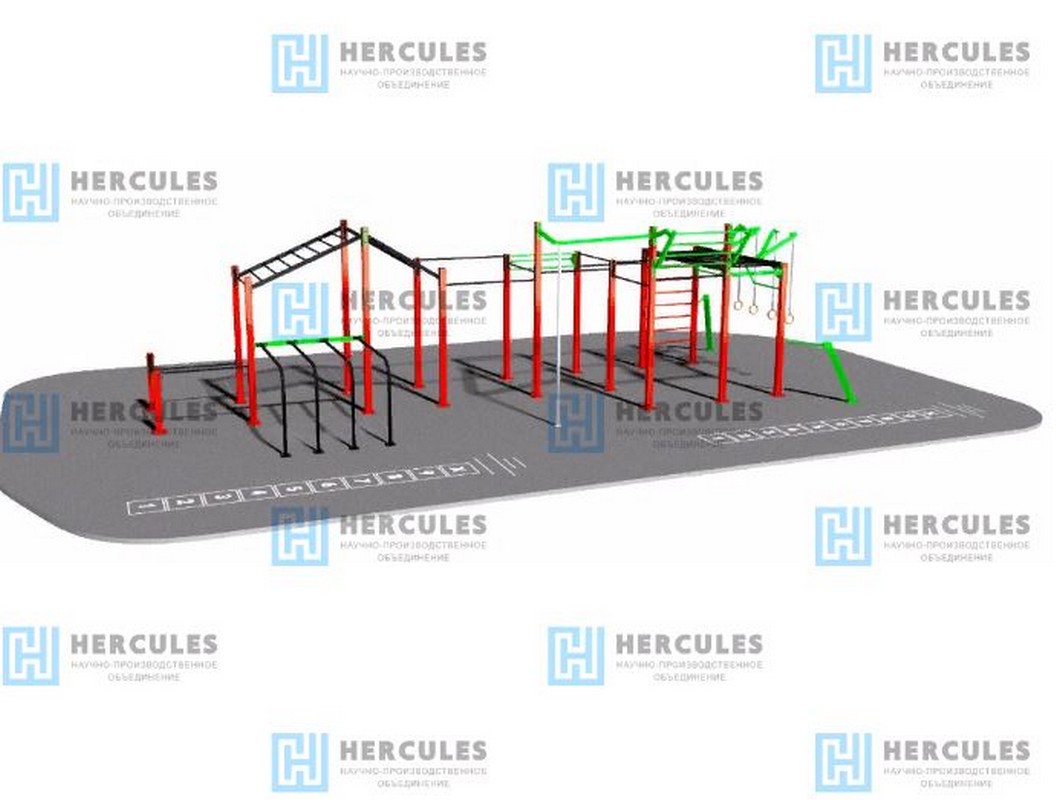 Большой парк Hercules W-2.0, 6015 для воркаута 1063_800