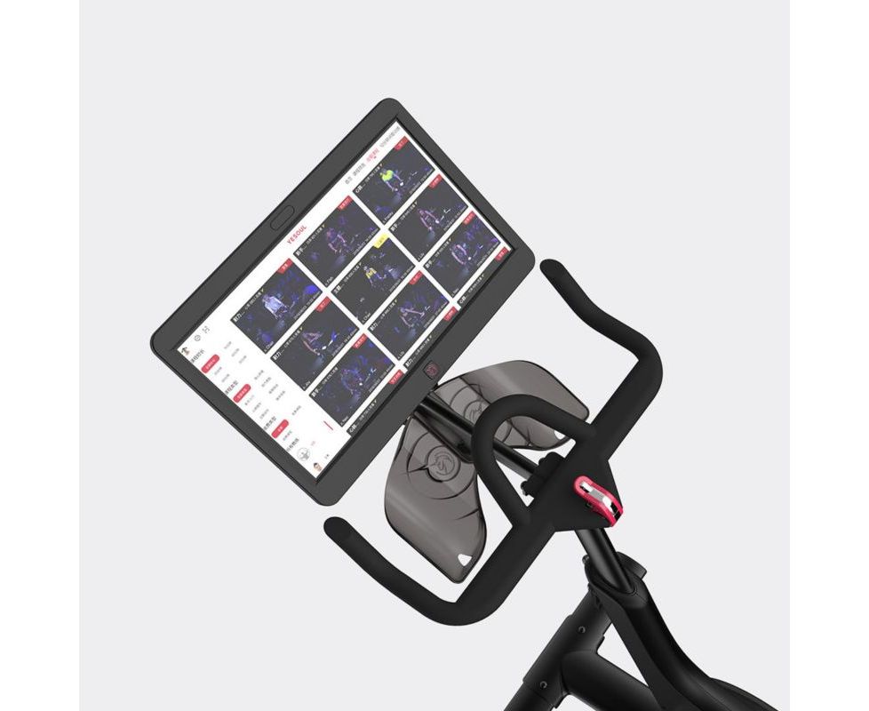 Велотренажер Yesoul Smart Spinning bike V1 PLUSE белый 978_800